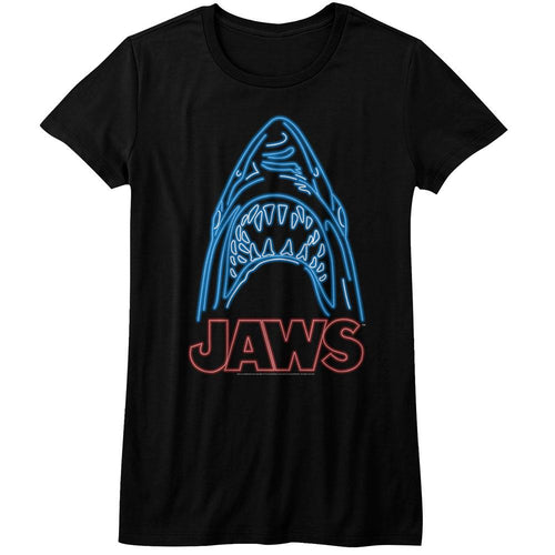 Jaws Special Order Neon Juniors S/S Tshirt