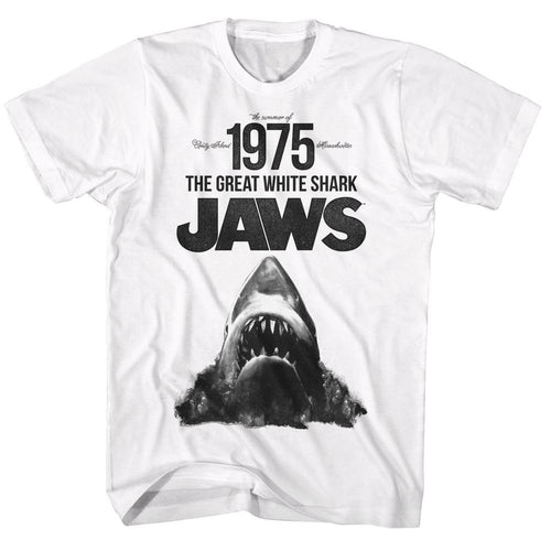 Jaws Special Order Summer Of '75 Adult S/S Tshirt