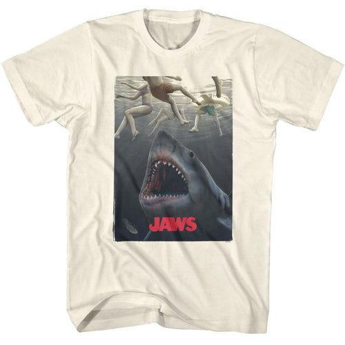 Jaws Nom Nom Legs Adult Short-Sleeve T-Shirt