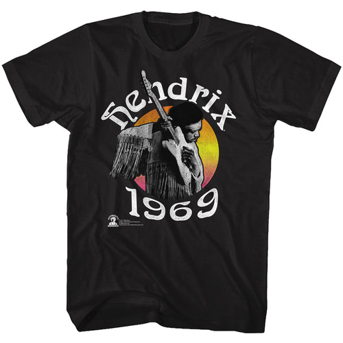 Jimi Hendrix Hendrix 69 Adult Short-Sleeve T-Shirt