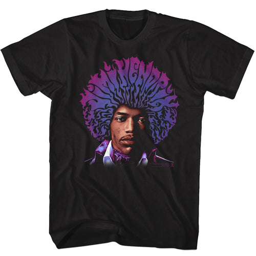 Jimi Hendrix Name Fro Adult Short-Sleeve T-Shirt