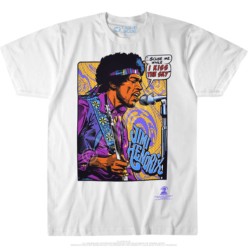 Jimi Hendrix Hendrix Pop Art Standard Short-Sleeve T-Shirt