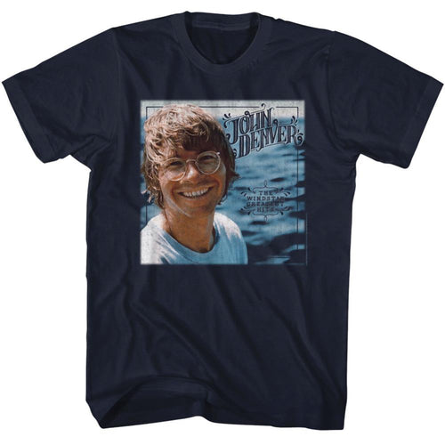 John Denver Windstar Greatest Hits Album Adult Short-Sleeve T-Shirt