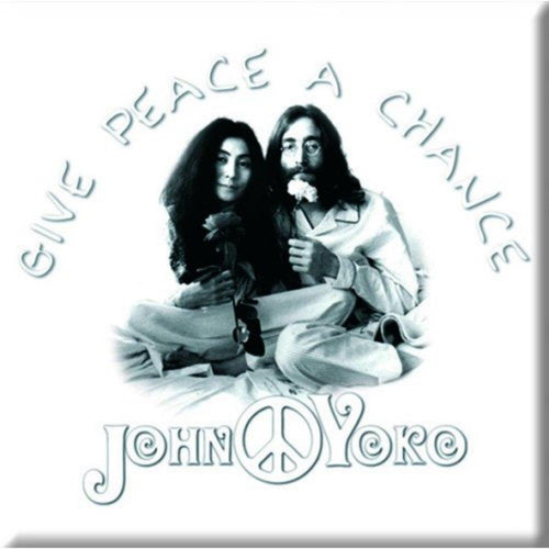 Beatles John Lennon Peace Magnet