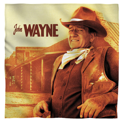 John Wayne Old West Polyester Bandana