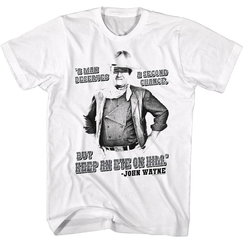 John Wayne Special Order A Second Chance Adult Short-Sleeve T-Shirt