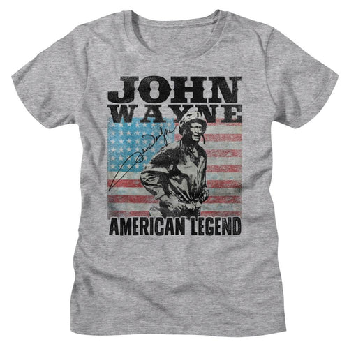 John Wayne American Legend Ladies Short-Sleeve T-Shirt
