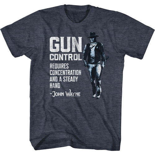 John Wayne Special Order Gun Control Adult Short-Sleeve T-Shirt