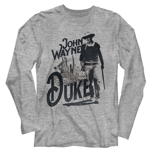 John Wayne The Duke Adult Long-Sleeve T-Shirt