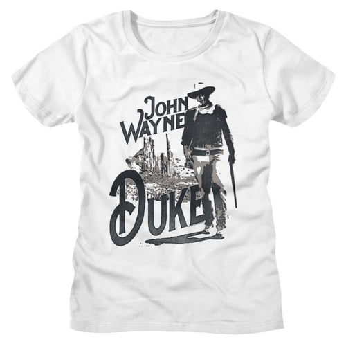 John Wayne The Duke Ladies Short-Sleeve T-Shirt
