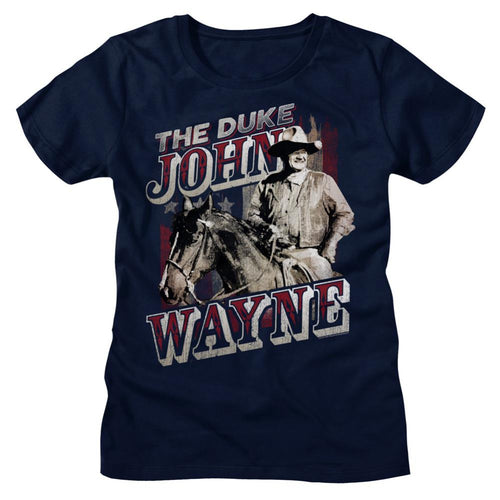 John Wayne The Duke Ladies Short-Sleeve T-Shirt
