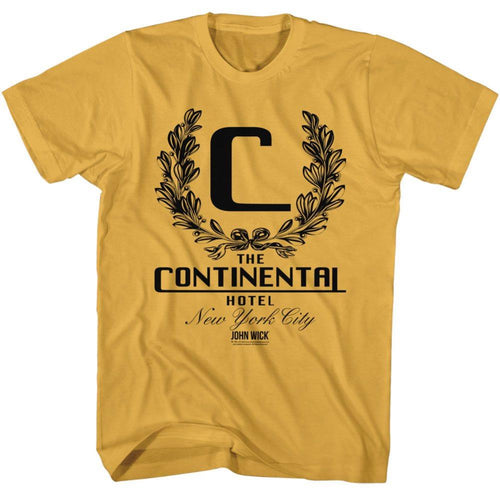 John Wick Continental NYC Dark Adult Short-Sleeve T-Shirt