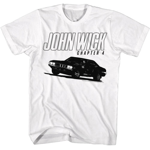 John Wick John Wick Chapter 4 Car Adult Short-Sleeve T-Shirt