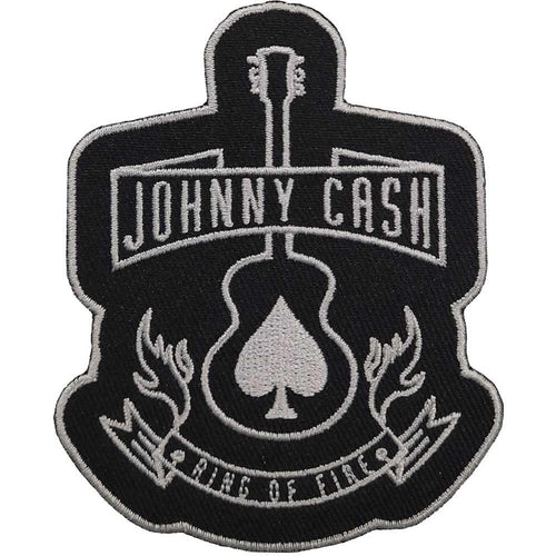 Johnny Cash Guitar Standard Woven Patch