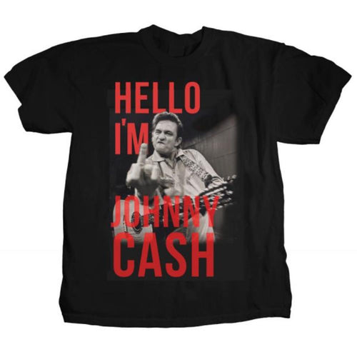 Johnny Cash Hello I'm Johnny Cash Men's T-Shirt