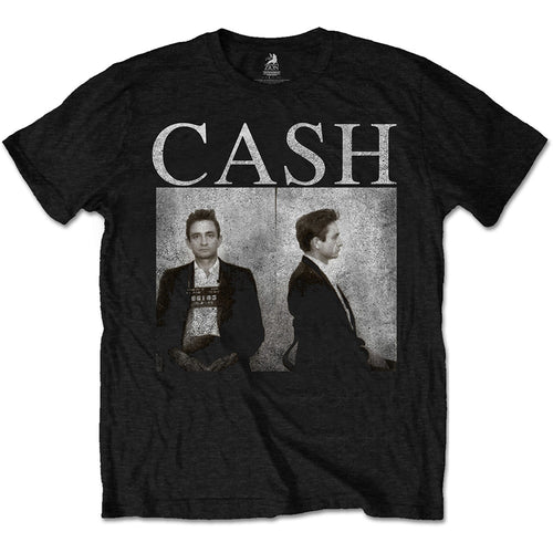 Johnny Cash Mug Shot Unisex T-Shirt