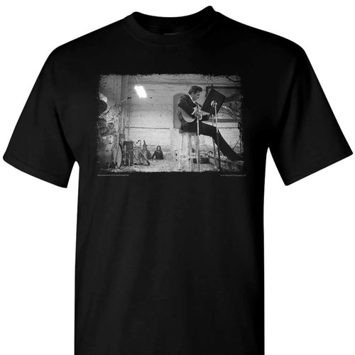Johnny Cash -  Folsom Prison Tee - Men's Black T-Shirt