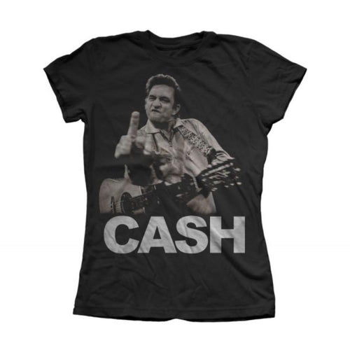 Johnny Cash The Bird Girls Women's T-Shirt