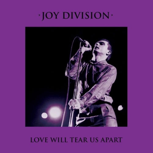 Joy Division - Love Will Tear Us Apart - Purple/Black Splatter - 7-inch Vinyl