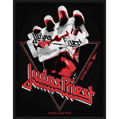 Judas Priest British Steel Vintage Standard Woven Patch