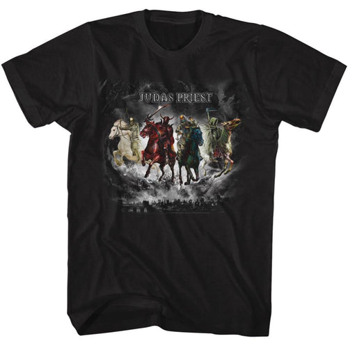 Judas Priest Four Horsemen Adult Short-Sleeve T-Shirt