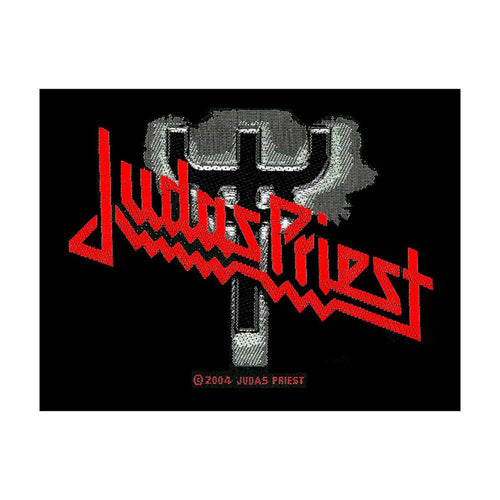 Judas Priest Logo/Fork Standard Woven Patch