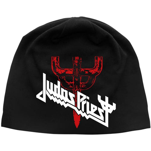 Judas Priest Logo & Fork Unisex Beanie Hat 