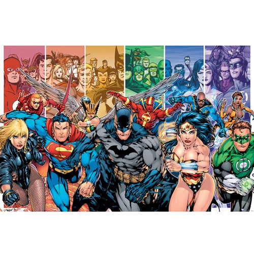 Justice League of America Poster - 36 In x 24 In