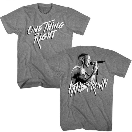 Kane Brown One Thing Front And Back Adult Short-Sleeve T-Shirt