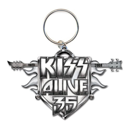 KISS Alive 35 Tour Keychain