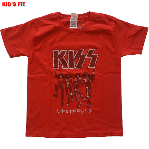 KISS Destroyer Sketch Kids T-Shirt - Special Order