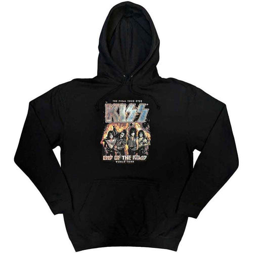 KISS End Of The Road Final Tour Unisex Pullover Hoodie