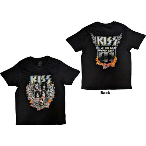 KISS End Of The Road Wings Unisex T-Shirt