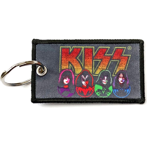 KISS Faces & Icons Keychain
