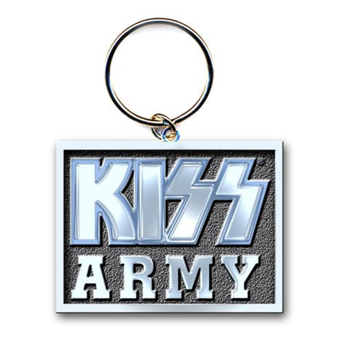 KISS Keychain: Army Block (Die-cast Relief)