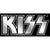 KISS Metallic Logo Sticker