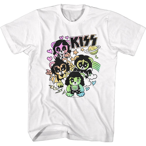 KISS Special Order KISS Bears Adult Short-Sleeve T-Shirt