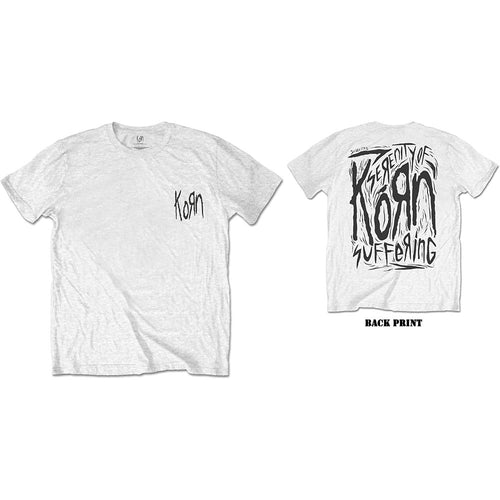 Korn Scratched Type Unisex T-Shirt
