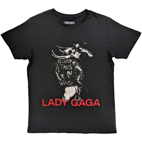 Lady Gaga Leather Jacket Unisex T-Shirt