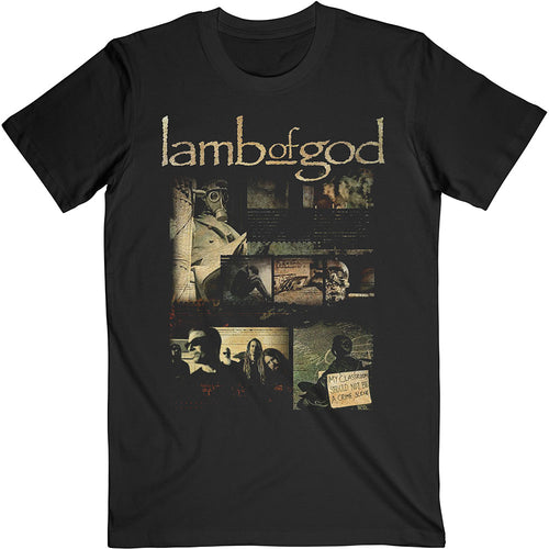 Lamb Of God Album Collage Unisex T-Shirt