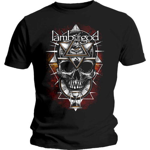 Lamb Of God All Seeing Red Unisex T-Shirt