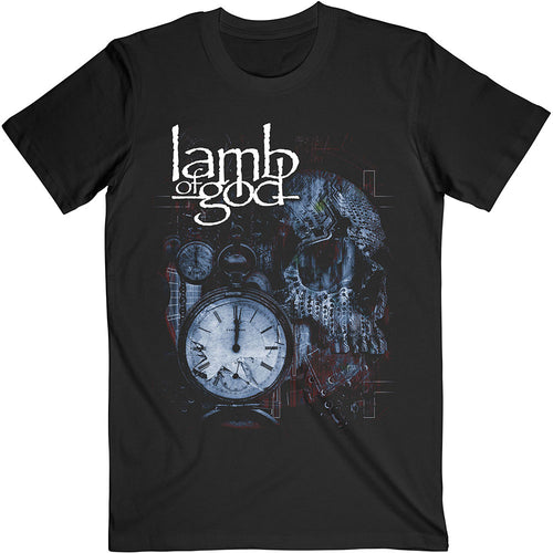 Lamb Of God Circuitry Skull Recolour Unisex T-Shirt