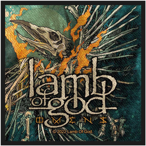 Lamb Of God Omens Standard Woven Patch