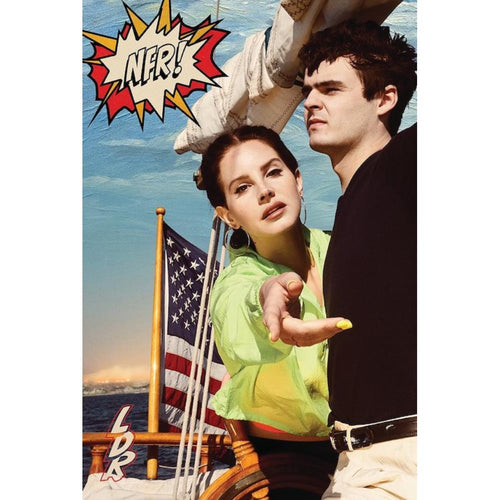 Lana Del Rey Norman Fucking Rockwell Poster - 24 In x 36 In Posters & Prints