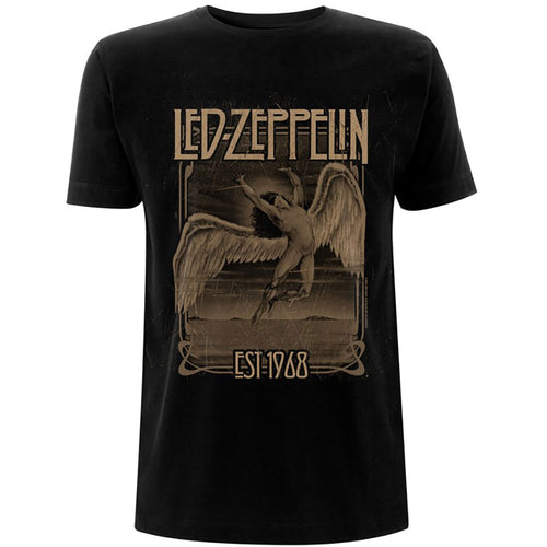 Led Zeppelin Faded Falling Unisex T-Shirt - Special Order