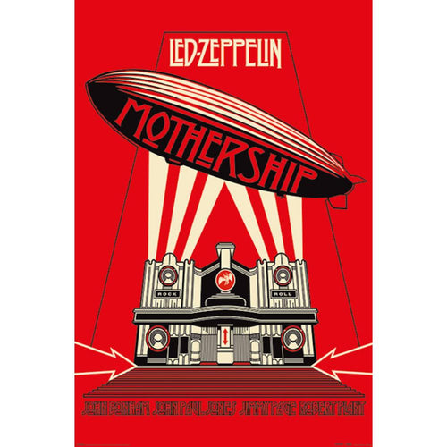 Led Zeppelin Mothership Poster - 24 In x 36 In Posters & Prints