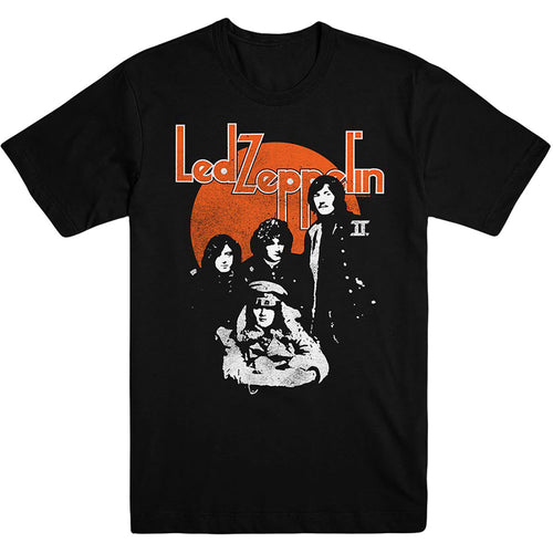 Led Zeppelin Orange Circle Unisex T-Shirt