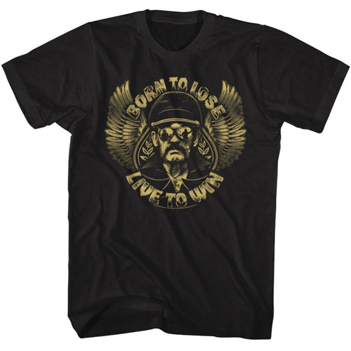 Lemmy Born To Lose Adult Short-Sleeve T-Shirt