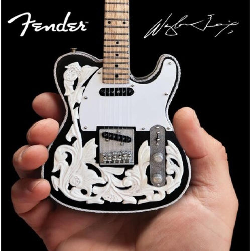 Licensed Mini Guitar - Waylon Jennings Fender Telecaster Mini Guitar