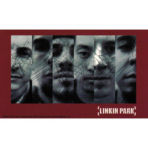 Linkin Park Band Faces Sticker